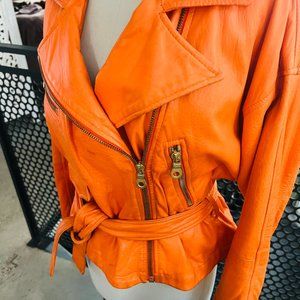 VINTAGE ANDREW MARC LEATHER JACKET